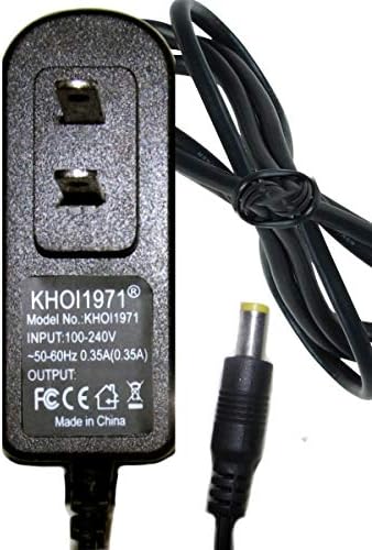 Khoi1971 wallиден полнач AC адаптер напојување компатибилен со Dynacraft 8805-16 LION King Cub Simba Plush Jungle Den Ride на батеријата