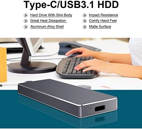 Надворешен Хард Диск 2тб Тип Ц USB3.1 ЗА КОМПЈУТЕР, Mac, Wii U, Xbox