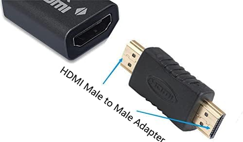 ШАНФЕИЛУ ХДМИ Машки На Машки Адаптер 19 Пински HDMI Машки Тип а НА HDMI Машки Тип А Продолжувач Адаптер Конвертор Спојка Конектор за HDTV