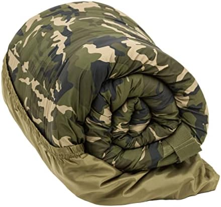 Заштитени торби за спиење за возрасни - 4 сезонска торба за спиење за ладно и топло време - камуфлажано ранец за вреќи за спиење за кампување, пешачење - лесна и прено?