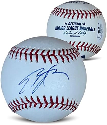 Ерик Хосмер го автограмираше Сан Диего МЛБ потпиша бејзбол со случај на приказ JSA COA - Автограмски бејзбол
