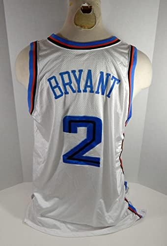 1999-00 Кливленд Кавалирс Марк Брајант 2 игра користена бела маичка DP18806 - НБА игра користена