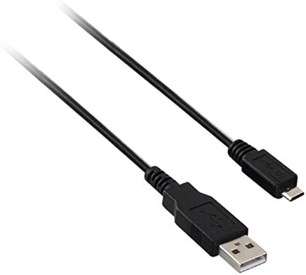V7 V7E2USB2AMCB -01M 1 M машки до машки USB 2.0 A до B кабел - црна