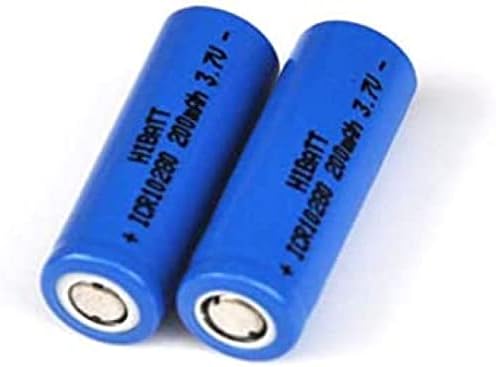 МОРБЕКС Компатибилен ЗА 3 ПАРЧИЊА 3,7 V 10280 Литиум Јонска Батерија На Полнење Ли-Јонска Ќелија Батерии Pilas 200MAH За Led Фенерче Дигитален