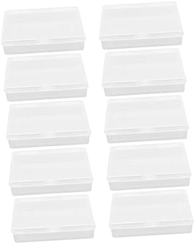 ОПЕРАТИККС 30 ПЦС -кутија за чување картички Пластични кутии Пластични картички Транспарентен ПП правоаголник