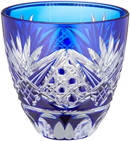タジマガラス Таџима стаклена октагонална корпа / хризантема дно gui лапс