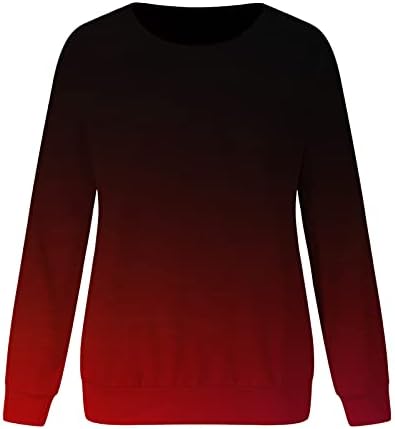 Ноќта на вештерките џемпери хокус покус женски кошула пулвер врвови екипаж со долги ракави за Ноќта на вештерките за жени за жени