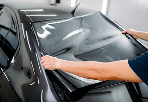 Mkbrother 2ply 5% VLT 24 во x 100 'ft Heat & UV блок професионален прозорец нијанса на лепило за лепило Авто -автомобил