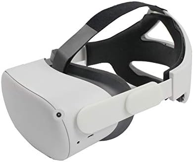 Прилагодлива лента за прилагодување на балана за Oculus Quest 2, замена VR слушалките што не се лизгаат удобно каиш го намалуваат