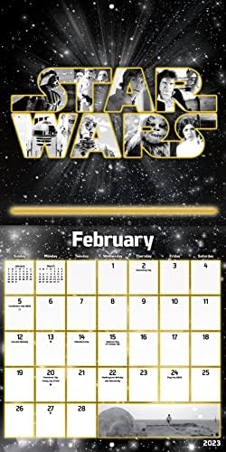 Календар на сагата „Војна на Starвездите“ 2023 година - Делукс 2023 Војна на Warsвездите на warsидни календари со над 100 налепници за календари