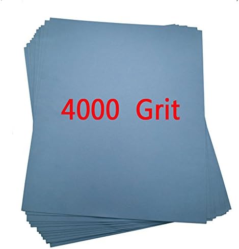 5 Листови 4000 Ронки Со Висока Прецизност Полирање Брусење Влажна/сува Абразивна Шкурка