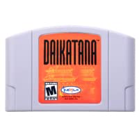 Daikatana USA 64 битна мемориска картичка видео игра со кертриџ конзола Англиски јазик САД верзија