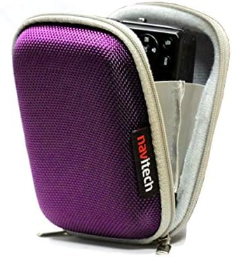 Навитех Виолетова Кутија За Камера Отпорна на Удари Компатибилна Со Sony DSCHX80/B Висока Точка на Зумирање &засилувач; Камера За Снимање