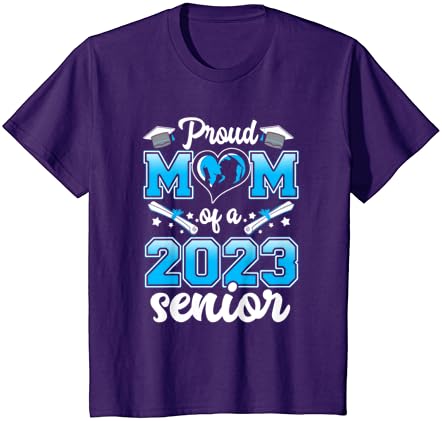 Горда мајка на класа 2023 23 маица за подароци за постдипломски дипломиран дипломиран
