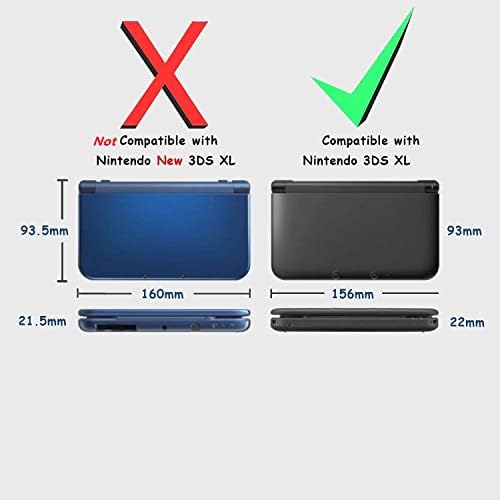 Нова Замена Предната Задна Плоча Плочи Горниот &засилувач; Назад Батерија Куќиште Школка Случај Покритие ЗА 3DS XL / 3DS LL Конзола За