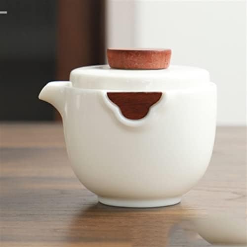 Xsnbh Travel Protable Брза чаша Кунг Фу чај сет за лепење чајник домашен сет