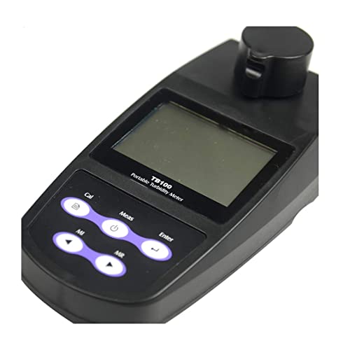 Дигитален рачен мерач на мерач на мерач LCD преносен тестер за заматеност на заматеност со 4 единици за заматеност Избор на опсег