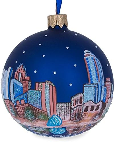 Божиќен украс на Орландо, Флорида стаклена топка 3,25 инчи