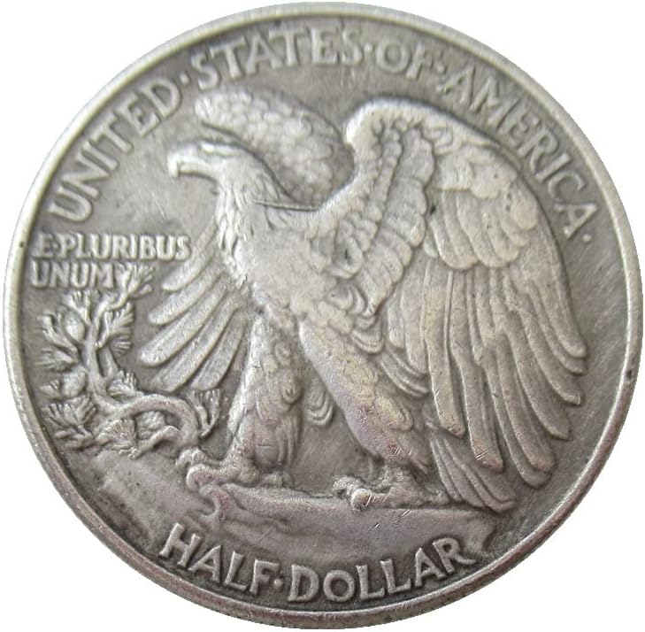 Сад Половина Долар Одење Слобода 1945 Сребрена Реплика Комеморативна Монета
