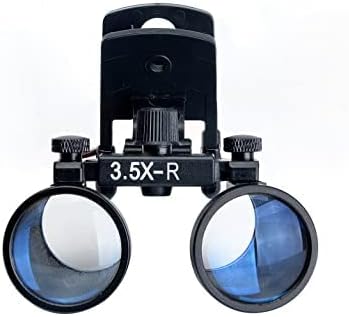 Глобално-Стоматолошки Бинокуларни Хируршки Лупи Очила Лупа Пластичен Клип За Сите Очила со Кутија за Складирање 420мм