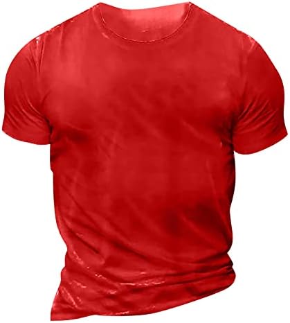Графички текст на мажјаци Rtrde, 3Д печатење улица, случајно копче за кратки ракави, надолу печатена облека Основна маица
