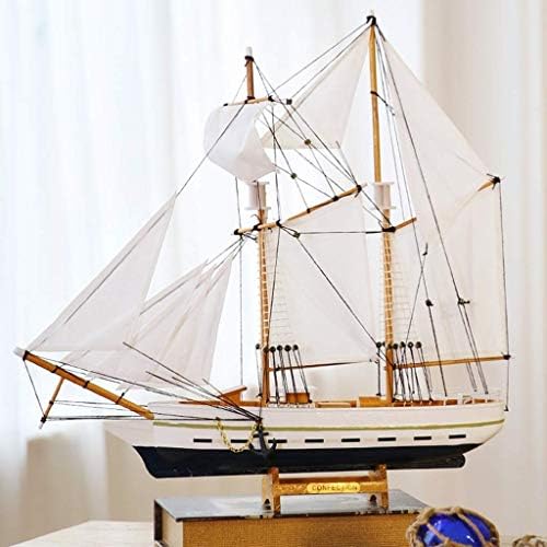 ZLBYB модел на модел на модел на бродови класичен дрвен пловидба чамец за модели