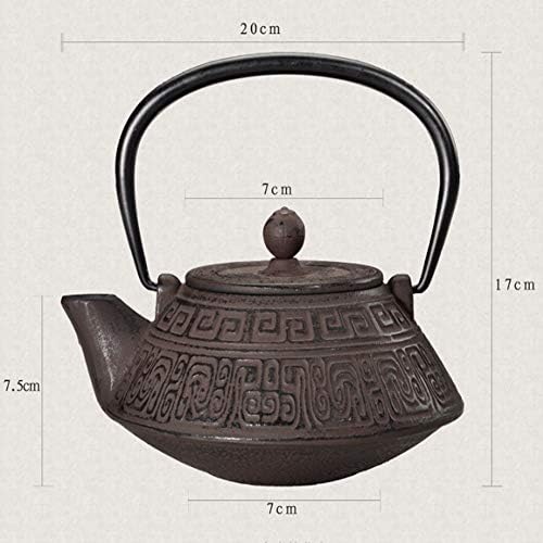 Котел со железо чај варен чајник јапонски железен чајник, силно складирање на топлина, омекнување на квалитетот на водата, здравствени чајници