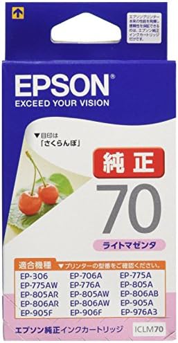 Epson ICBK70L Оригинален кертриџ за мастило, цреша, црна, зголемен волумен