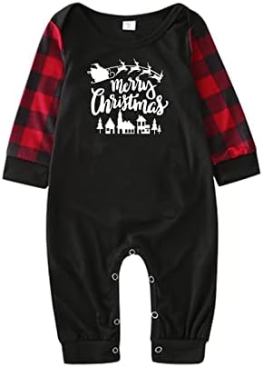 Совпаѓање на Божиќни семејни пижами сетови, Божиќни ирваси печатење семејство Божиќ PJS Појавувања на комплети за облека