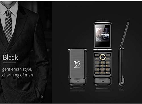 Ulcool V9 најмал флип метал тело двојна SIM картичка луксузен мобилен телефон