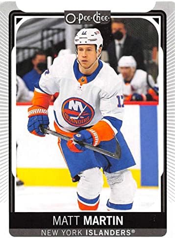 2021-22 О-пи-чие #328 Мет Мартин Newујорк Островци НХЛ хокеј за трговија со хокеј