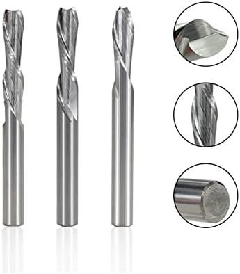 Vieue Dript Bits 2 Flute Helical Mills Helical Aluminum Mills 4-6mm Shank за метални дупчење мелници за карбид од волфрам