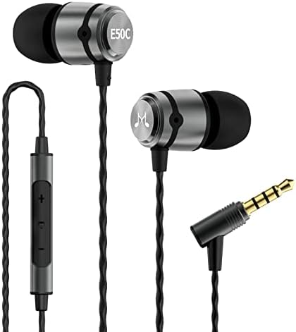 Soundmagic E50C жични ушни уши со микрофон во монитор на увото Hifi слушалки Добар бучава Изолирачки слушалки удобно вклопување во оружје