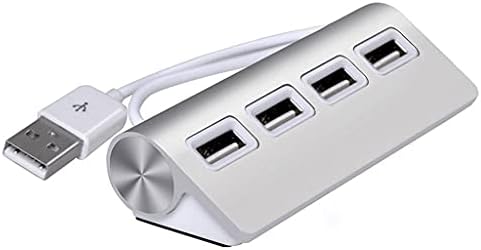 NIZYH HUB USB 4 Порт USB 2.0 Port Pc Таблет Пренослив OTG Алуминиум USB Сплитер Кабелски Додатоци