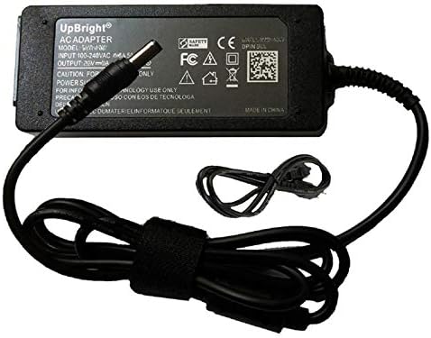 UpBright® New Global 19V AC/DC Adapter Replacement for LG 24MP59G 24MP59G-P 24MP60VQ-P 24MP60 24MP60VQ-P.B 27MP59G 27MP59G-P 24 27