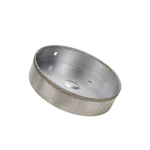 Алатка за дупчење на стаклена дупка на Rannb, алатка за дупчење со дијамантски обложени тапа за мермер од керамички плочки - 5,7 -инчен/145мм