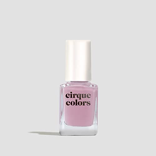 Cirque Colors Creme Nail Polish - Colors Deco - јоргована лаванда сива - 0,37 fl. Оз. -Веган, без суровост, нетоксична формула