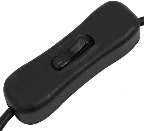 Тела и контроли на осветлување на USB порт -порта од AEXIT 13W 60 степени Агол на зрак од 30 см рака Кул бела Велика Британија LED клип -клип -ламба црна