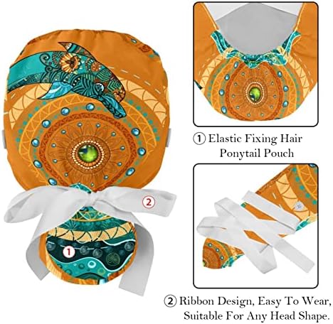 Работно капаче за ликсиаоиз 2 парчиња со копче лента вратоврска естетска геометрија Кинески патент Калки за торбички за жени за жени