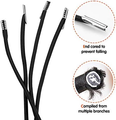 Кабел за замена на кабел за замена на нулта гравитација 4PCS, заменски лакови за стол за антигвалност, кабел за поправка на патио, кабел за еластично салони, изработен