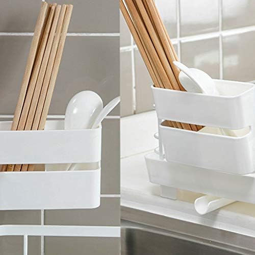 ygqzm Бела решетка за садови - решетката за складирање на дренажа во кујната, решетката за садови за кујнски мијалник за мијалник