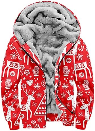 ADSSDQ Зимски палта за мажи, преголеми новини пулвер мажи кои излегуваат со долг ракав пад графички пуловер дебели18