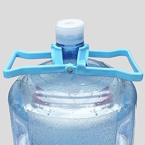 Мултифункционална напредна ергономска рачка со шише со шише со вода, рачка за шише со вода за пиење, вклопуваат 5 галон капа за шише со вода,