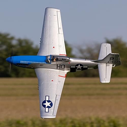 E-Flite RC Airplane P-51D Mustang 1.2M PNP „Крипи АМИСТВО 3-ти“ EFL08975