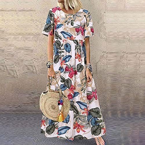 Фустани за жени 2023 Обичен матурско роденденски одмор Трендовски сандери дами елегантна лабава летна облека облеки за одмор