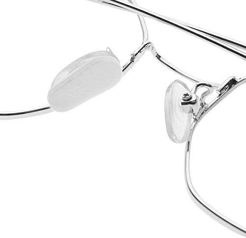 Слободно 12 Пара Мека ЕВА Пена Самолеплива Леплива Анти-Лизгачка Очила За Очила За Очила Очила За Сонце Тип Д Бела Една Големина