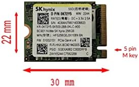 OEM SK Hynix BC901 256GB M.2 PCI-E Gen 4X4 NVME SSD Внатрешен погон на цврста состојба 30мм 2230 Форм фактор m клуч палуба за пареа
