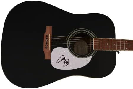 Крис Јанг потпиша автограм со целосна големина Гибсон Епифон Акустична гитара Б/ Jamesејмс Спенс автентикација JSA COA - Суперerstвезда во земјата