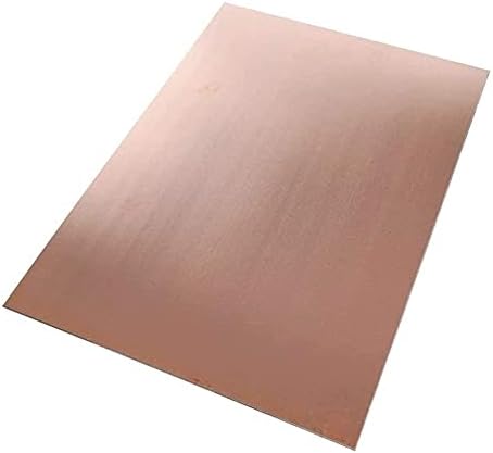 Месинг плоча чиста бакарна листока фолија чиста бакарна метална листока фолија плоча2. 5x 200 x 300 mm исечена бакарна метална плоча,