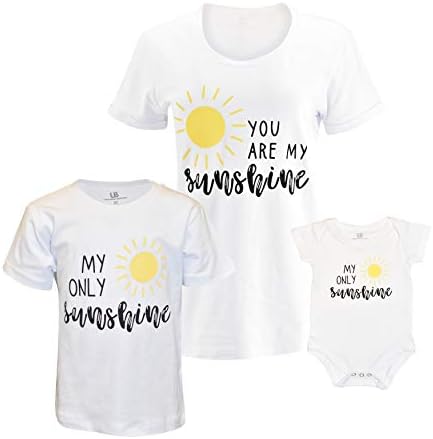 Единствени кошули за бебе и јас, вие сте моето сонце
